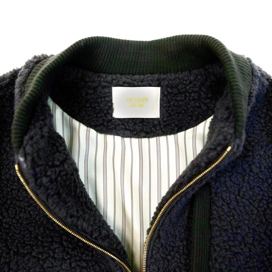 Aime Leon Dore Full Zip Sherpa Bomber Jacket - supergl0rious