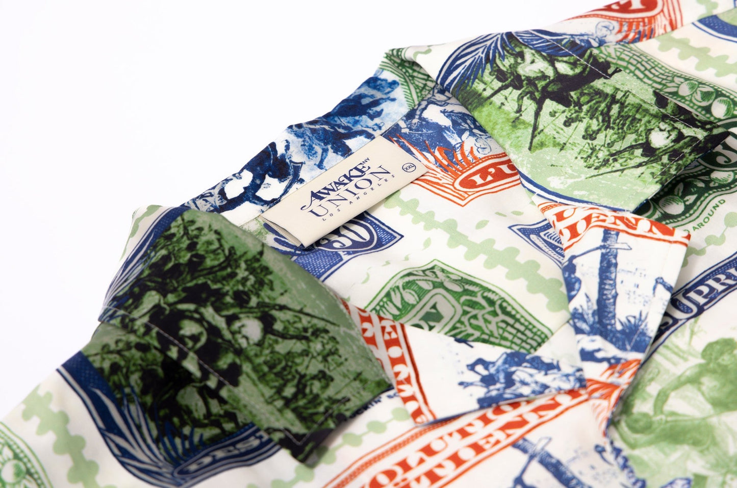 Awake NY x Union LA Revolution Camp Collar Shirt - supergl0rious