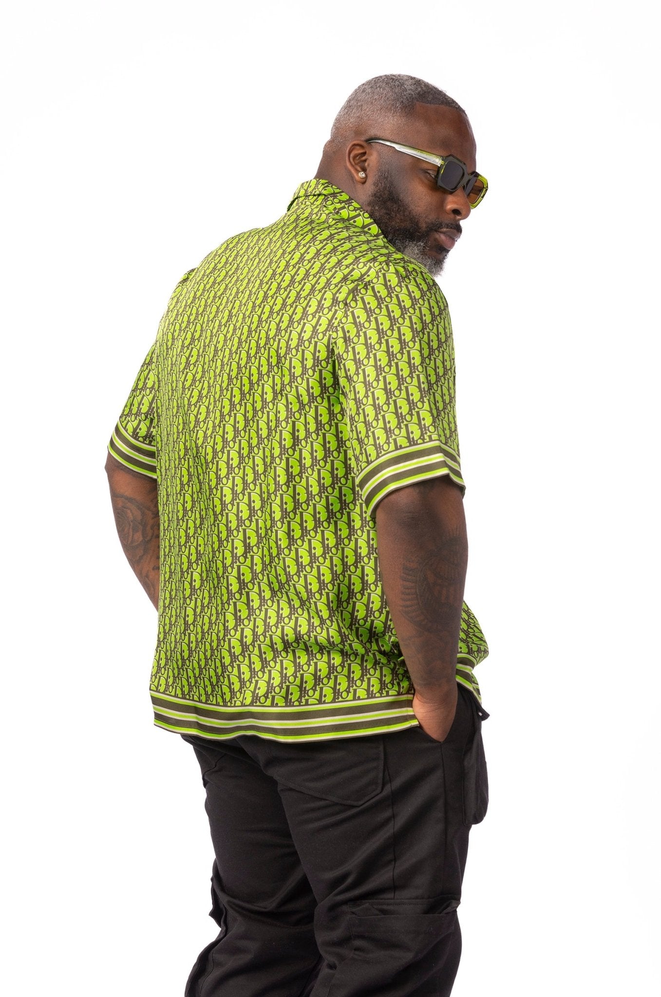 Dior Oblique Pixel Short - Sleeved Shirt - supergl0rious