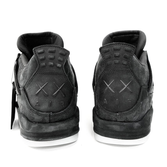 Kaws x Jordan Retro 4 Black - supergl0rious