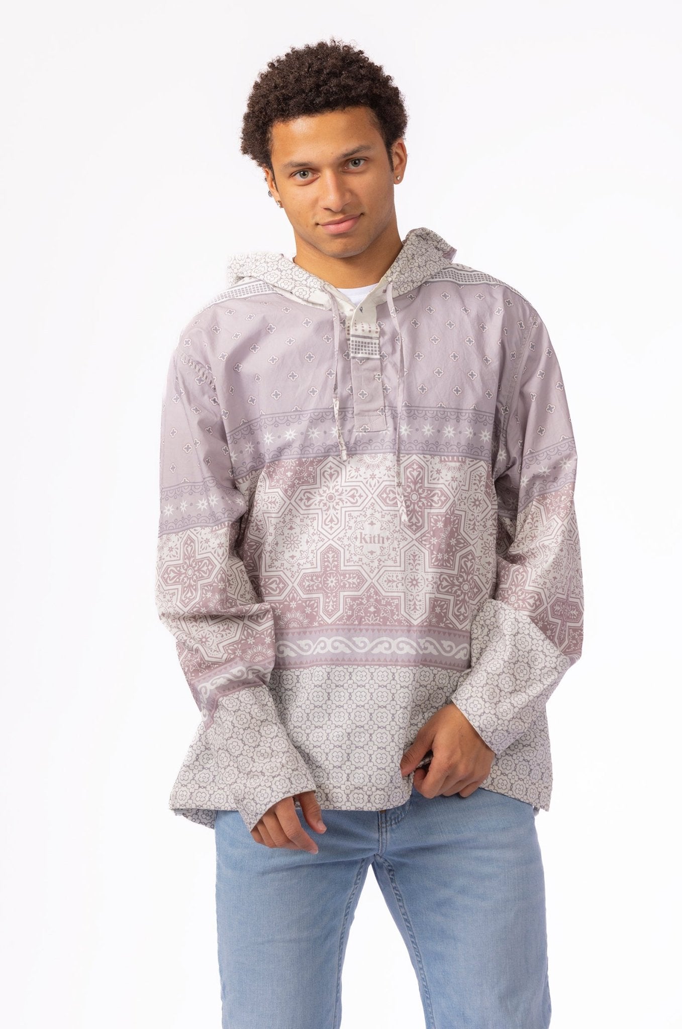 KITH Adler Poplin Hoodie Spring 2 - supergl0rious
