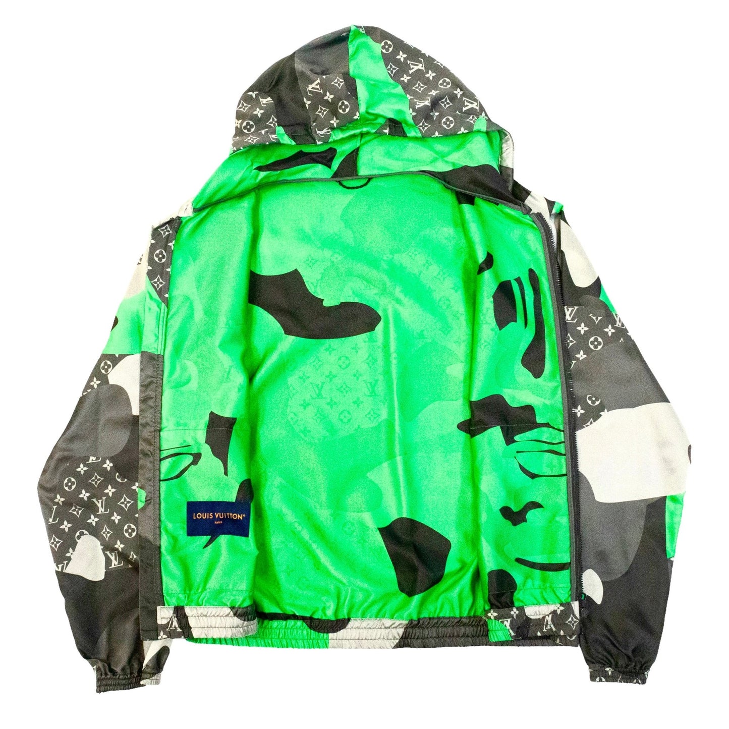 Louis Vuitton Patchworked Portrait Hooded Blouson - supergl0rious