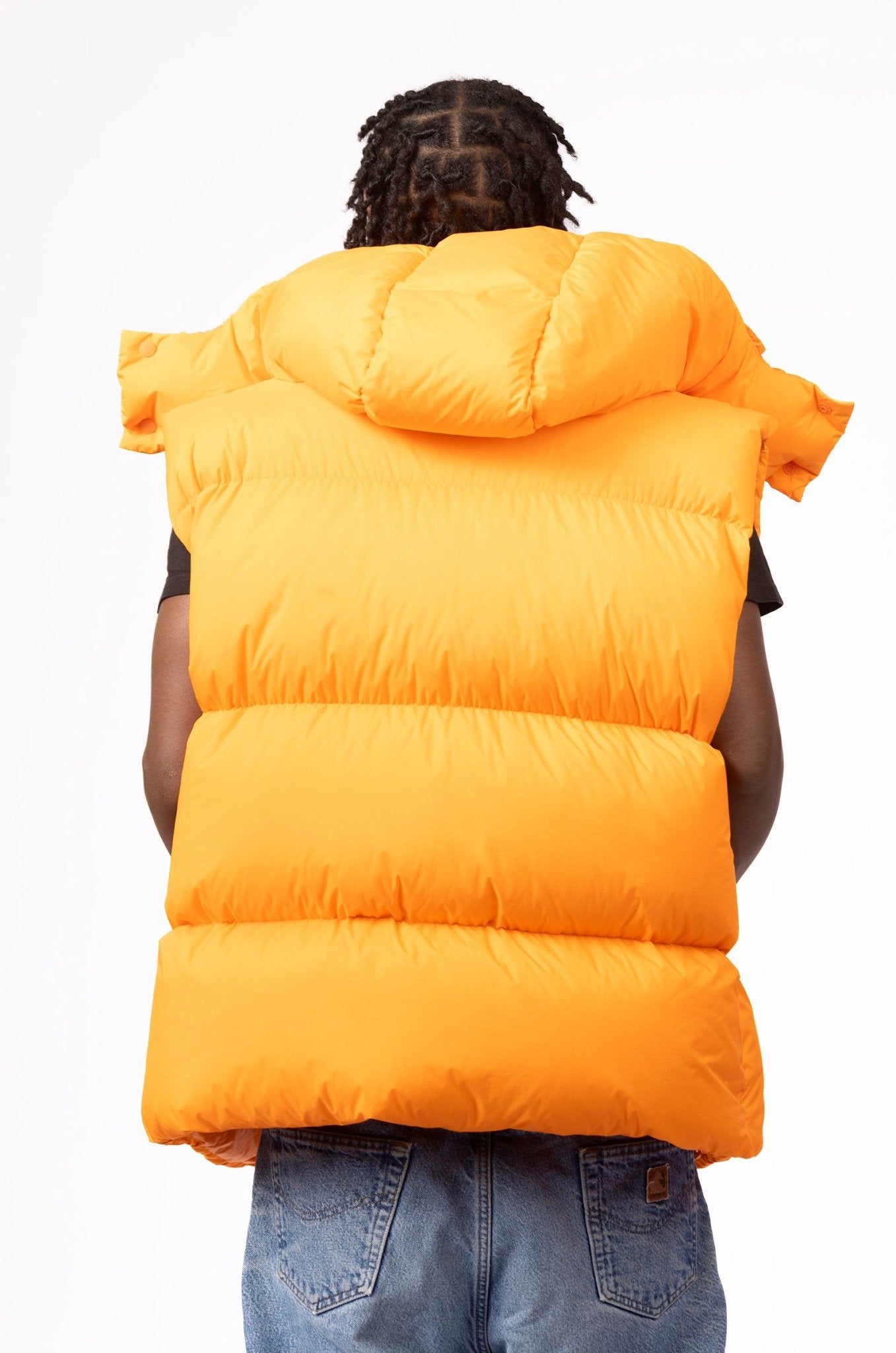 Moncler X Roc Nation Apus Vest Orange - supergl0rious