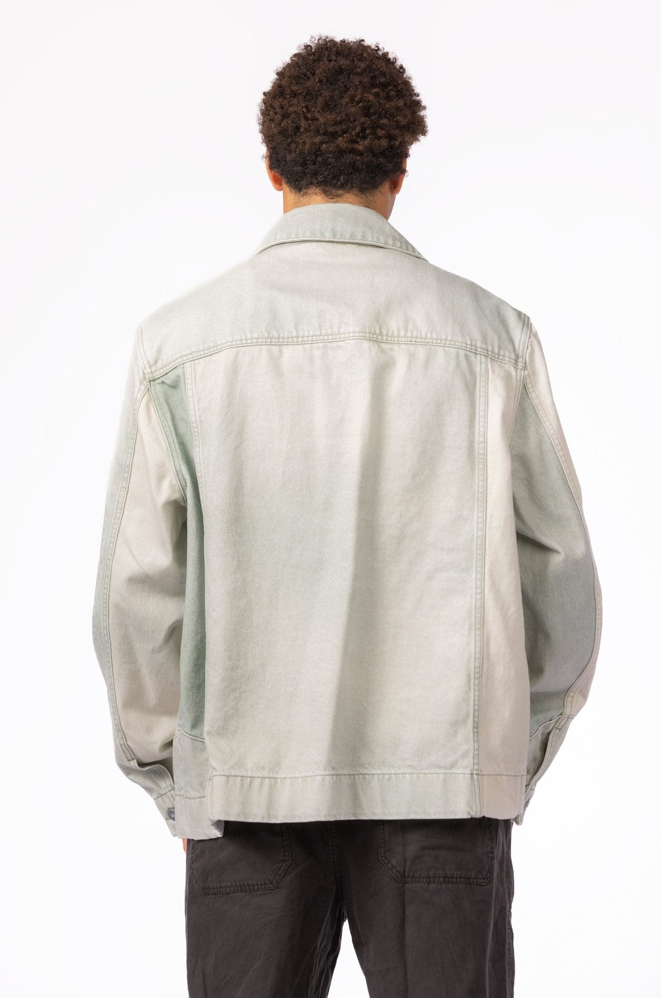 OBJECTS IV LIFE Logo Embroidered Denim Jacket - supergl0rious