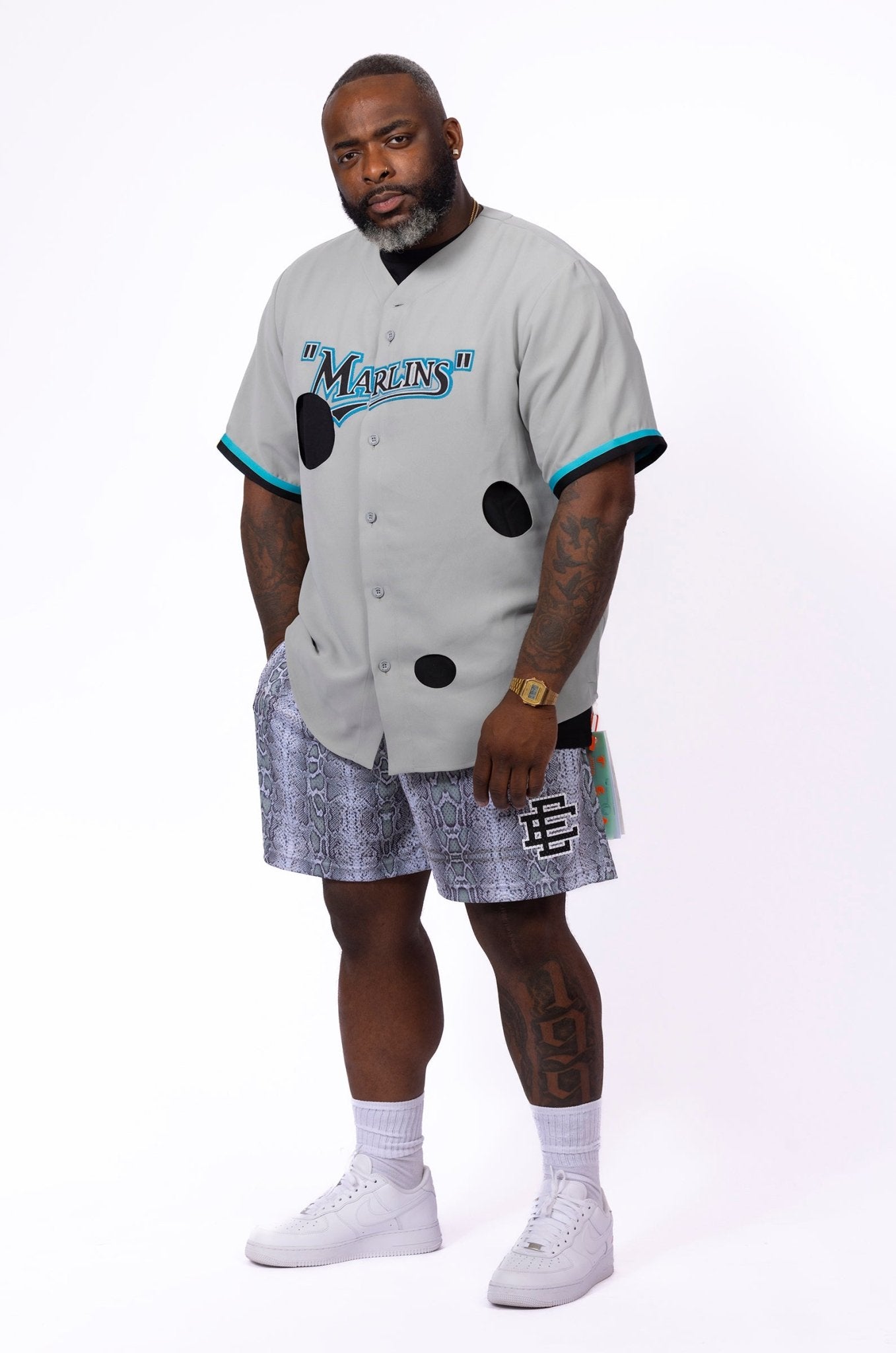OFF - WHITE Miami Marlins Cut - out Shirt - supergl0rious
