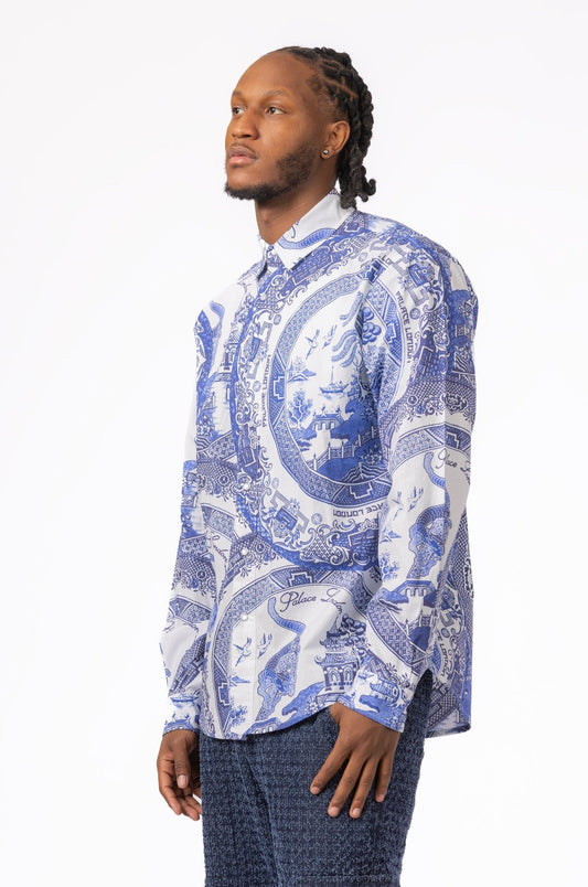 Palace SS22 China Plate Shirt - supergl0rious