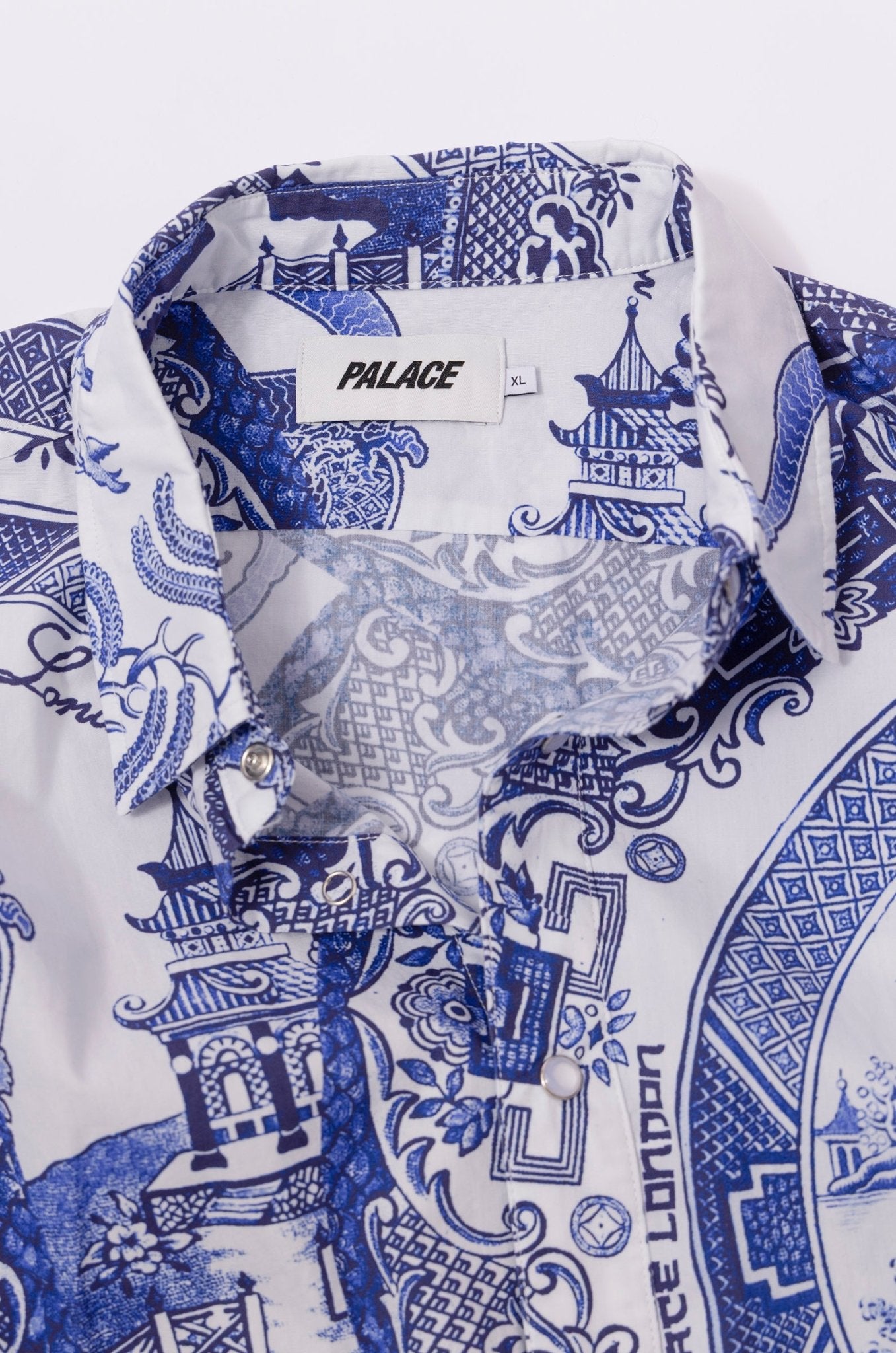 Palace SS22 China Plate Shirt - supergl0rious