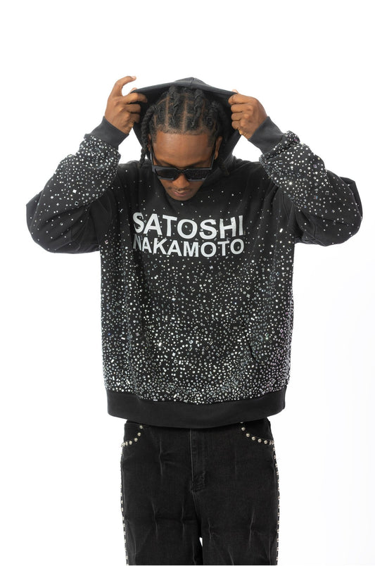 Satoshi Nakamoto Shattered Glass Hoodie - supergl0rious