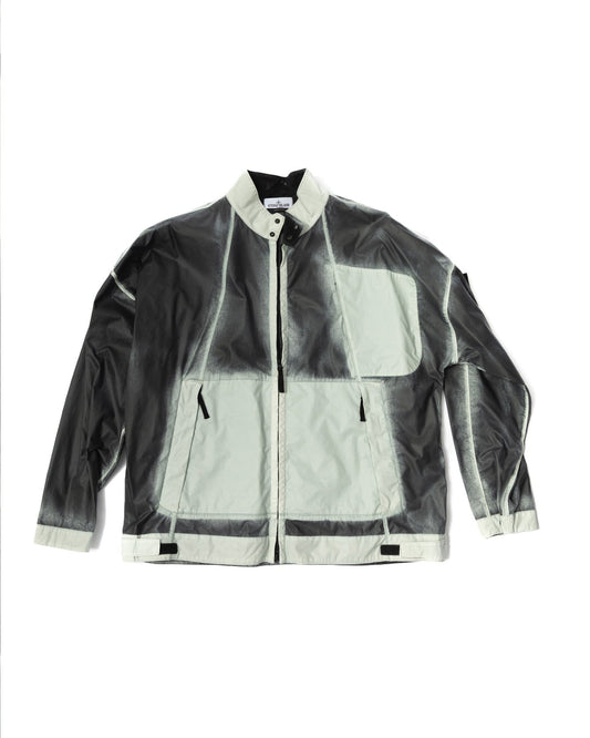 Stone Island Gray Mussola Gommata - TC Jacket – SS23 - supergl0rious