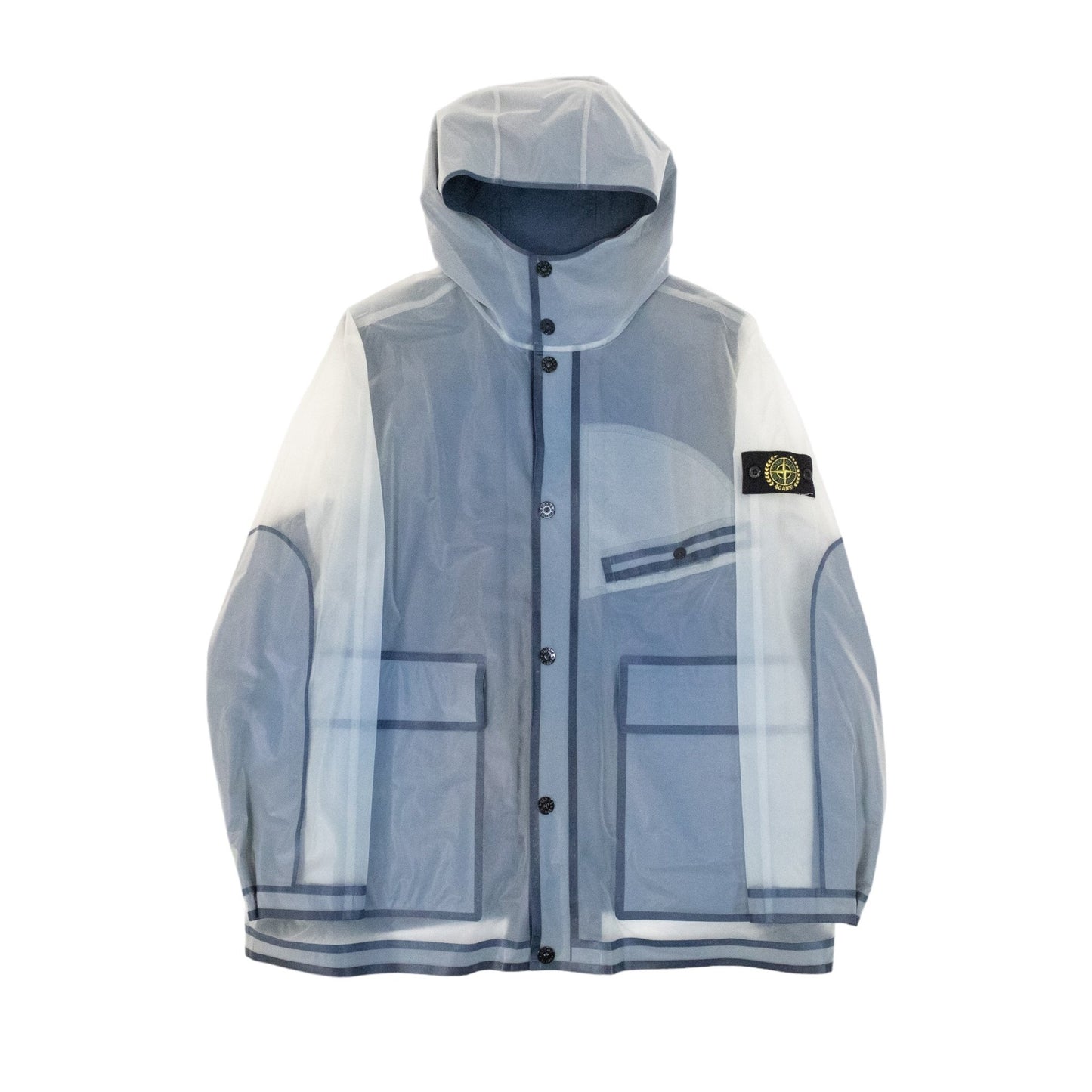 Stone Island Special Edition 40th Anniversary LUMINESCENT POLY COVER COMPOSITE Jacket - supergl0rious