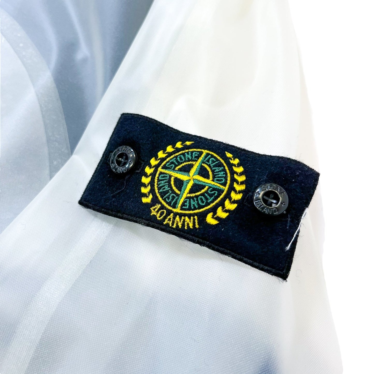 Stone Island Special Edition 40th Anniversary LUMINESCENT POLY COVER COMPOSITE Jacket - supergl0rious