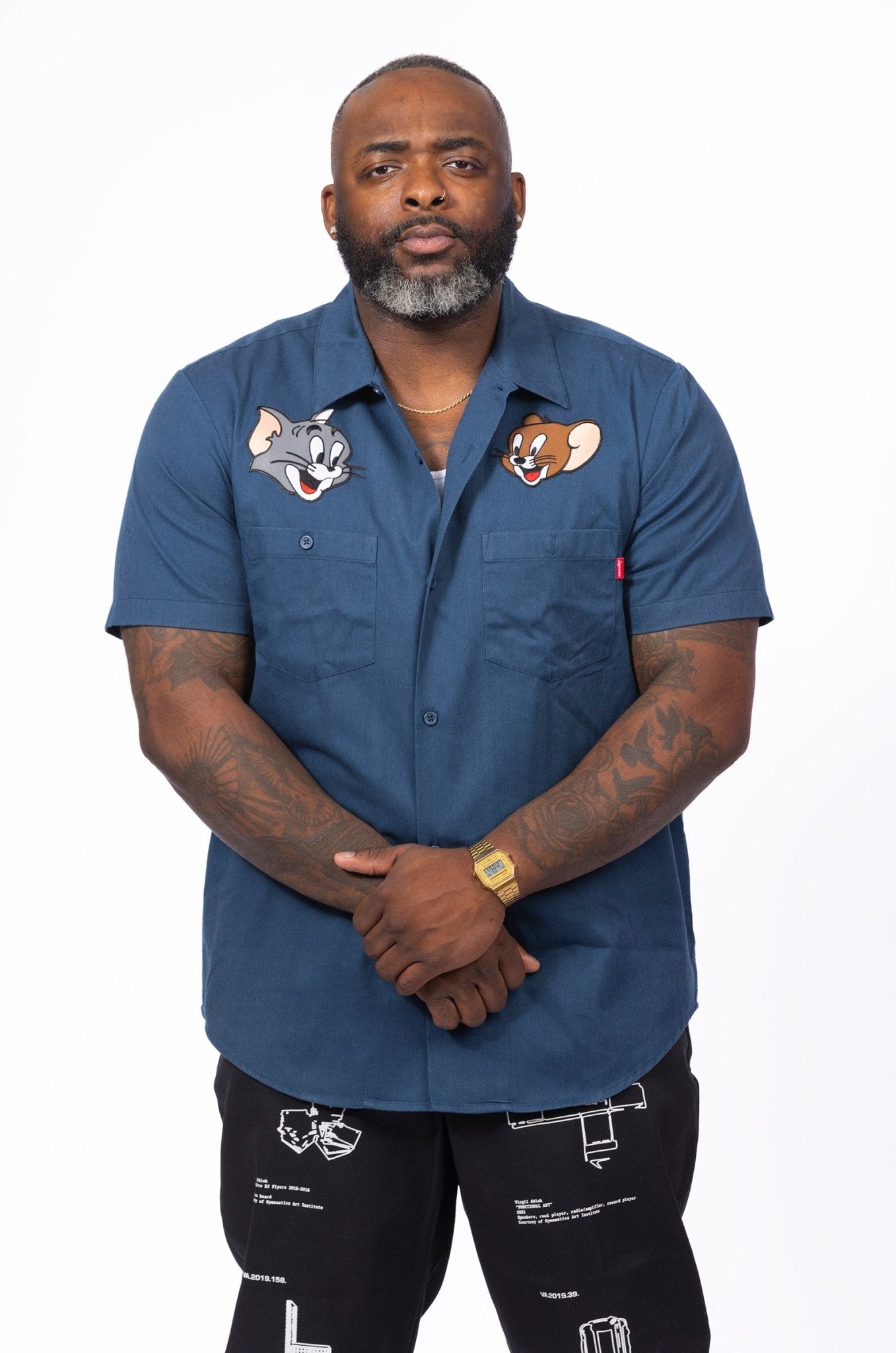 Tom & Jerry Button Up - supergl0rious