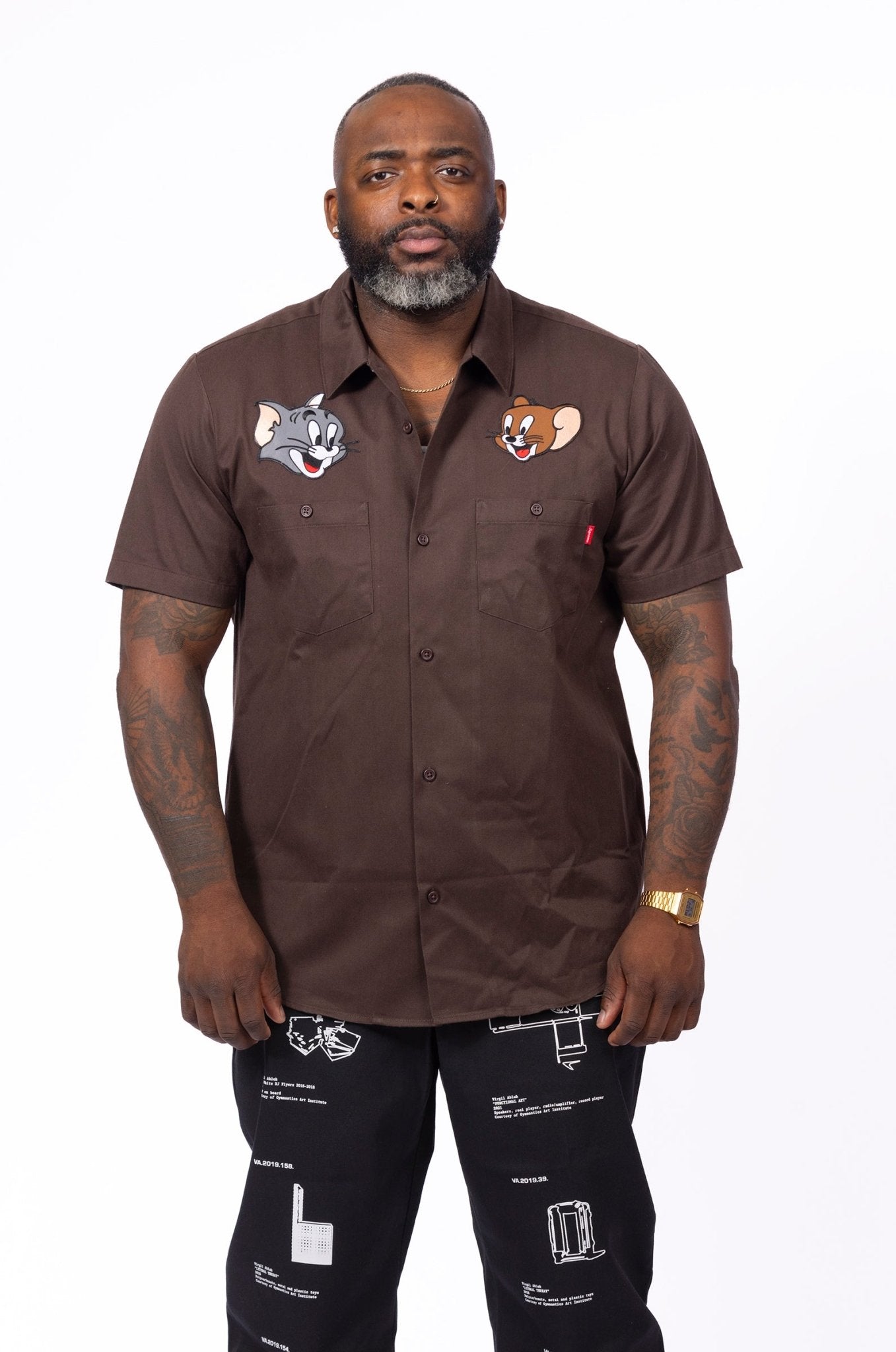 Tom & Jerry Button Up - supergl0rious