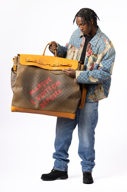 Brown Dust Monogram Steamer Large Backpack Louis Vuitton - supergl0rious