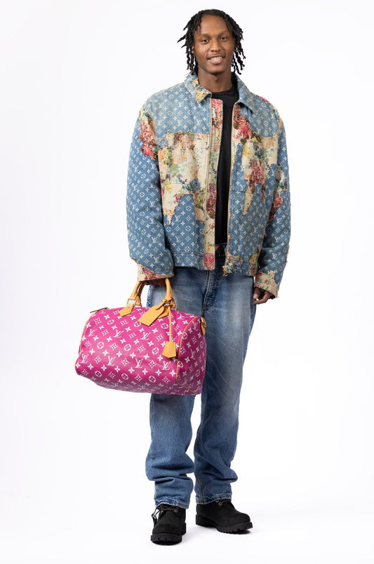 Louis Vuitton Speedy P9 Bandoulière Pink 40 - supergl0rious