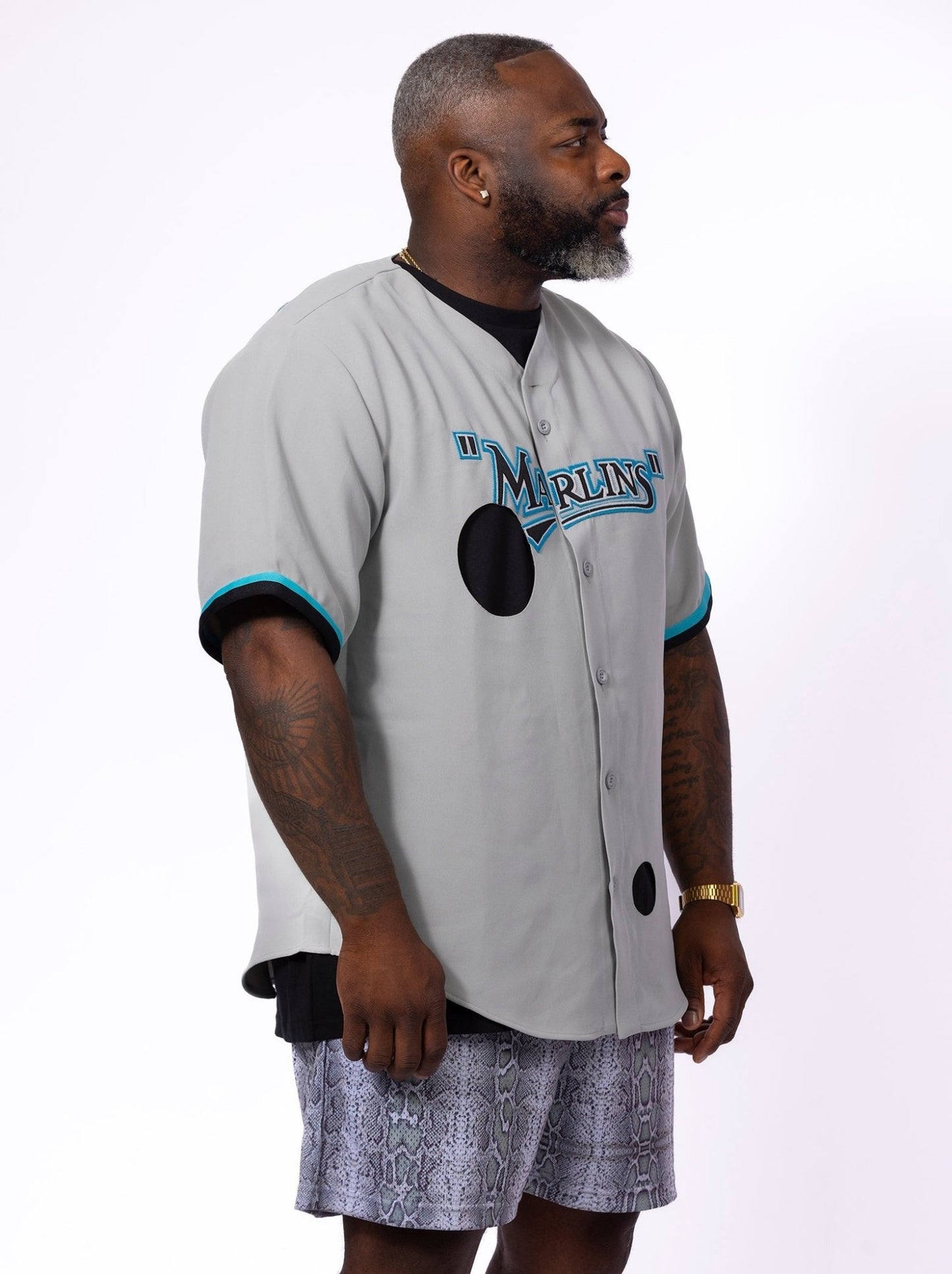 OFF - WHITE Miami Marlins Cut - out Shirt - supergl0rious