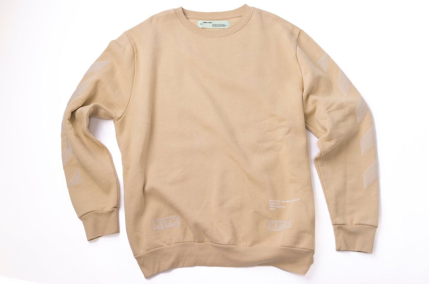 OFF WHITE X KITH "OFF - PALETTE" Crewneck - supergl0rious