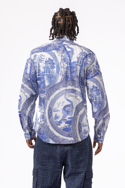Palace SS22 China Plate Shirt - supergl0rious