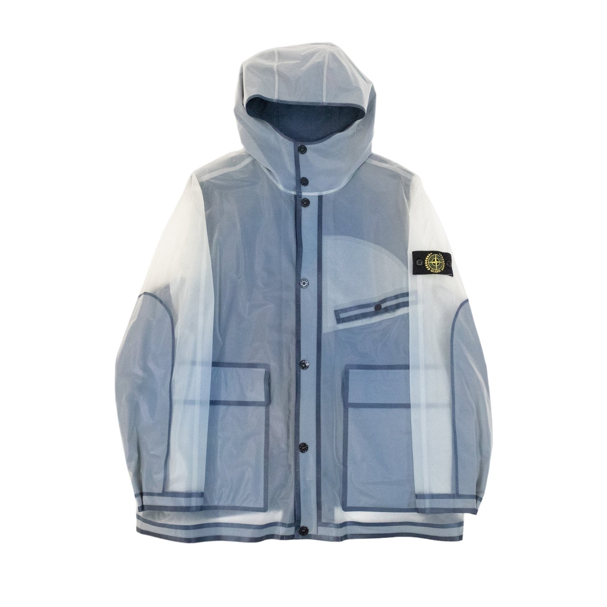 Stone Island Special Edition 40th Anniversary LUMINESCENT POLY COVER COMPOSITE Jacket - supergl0rious