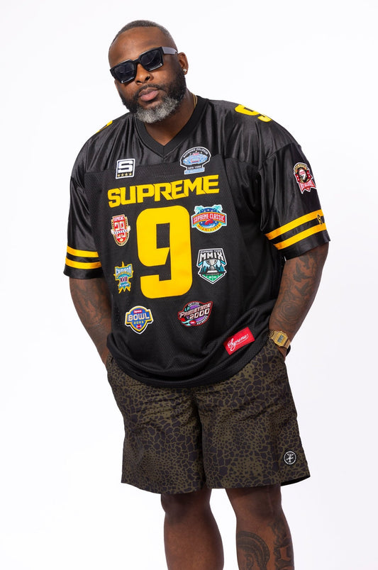 Supreme Championships Embroidered Football Jersey - supergl0rious